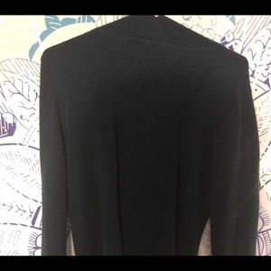 Cute blue sweater with hood